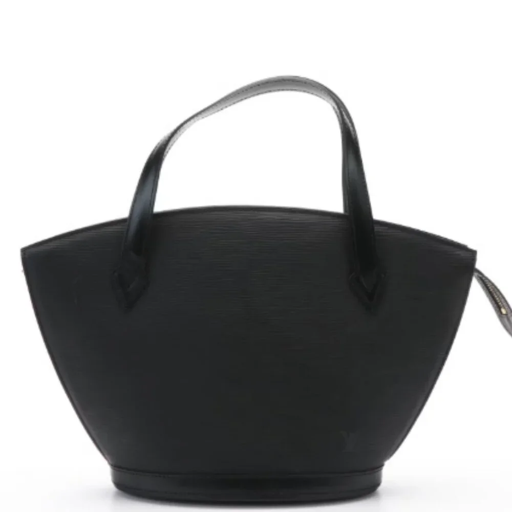 Louis Vuitton Saint Jacques PM Black Epi Leather Tote Bag